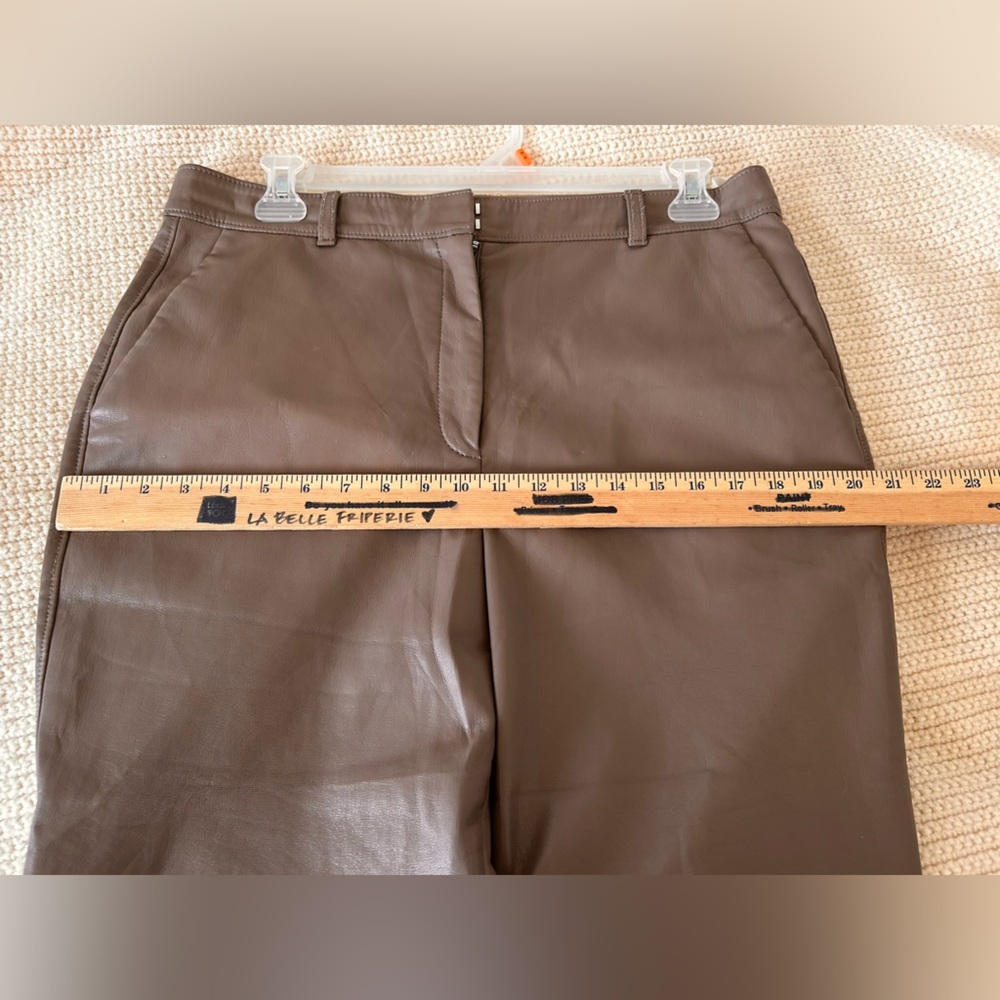 Babaton cropped vegan leather pant - Picture 11 of 12